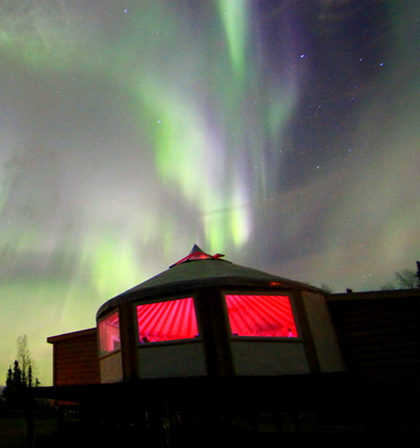 Northern Lights / Aurora Viewing Lodge Fairbanks | 1st Alaska Tours